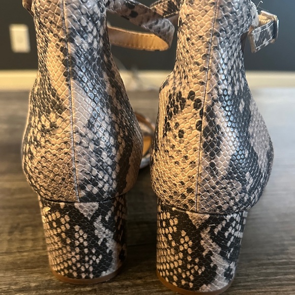 Steve Madden Shoes - 🖤 🏴☠️ Steve Madden "Irenee" Snake Print Heels